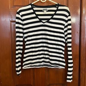 Long sleeve striped shirt